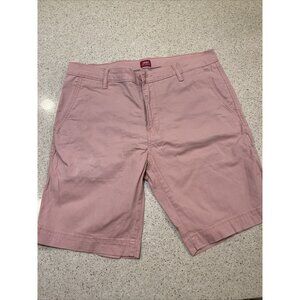 Levi’s XX Chino Shorts Men’s 33 Pink Twill Flat front pockets Standard Tapered